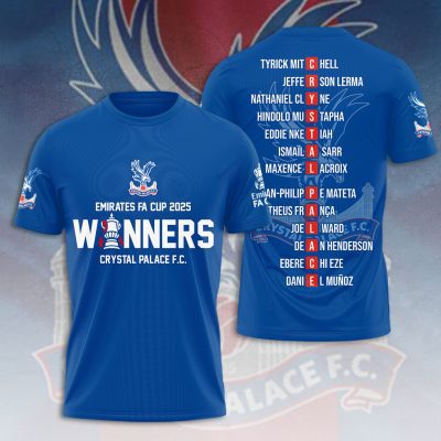 Crystal Palace FC Performance Champion 2025 Unisex Performance T-Shirt GNS1412