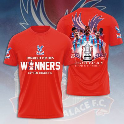 Crystal Palace FC Performance Champion 2025 Unisex Performance T-Shirt GNS1422