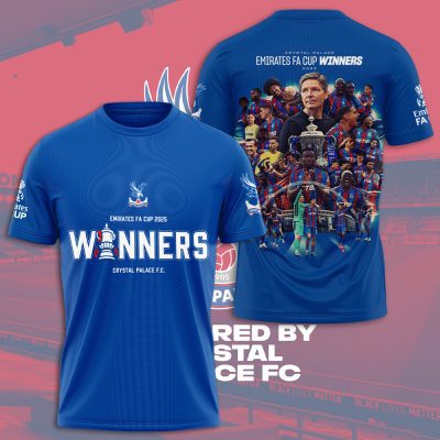 Crystal Palace FC Performance Champion 2025 Unisex Performance T-Shirt GNS1424