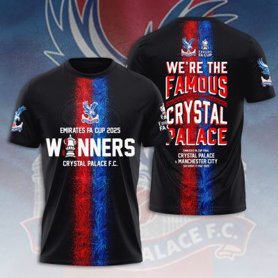Crystal Palace FC Performance Champion 2025 Unisex Performance T-Shirt GNS1430