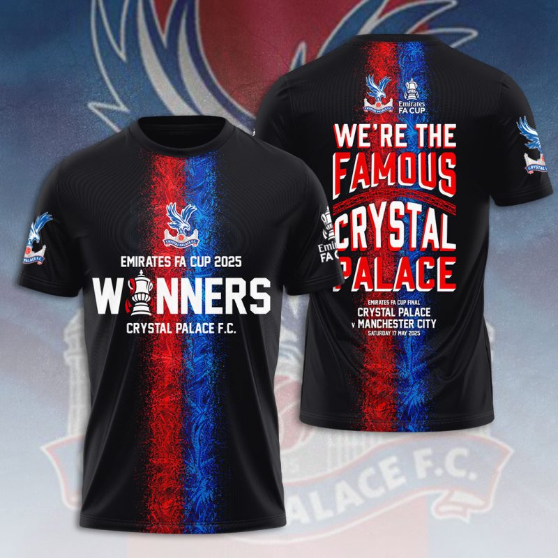 Crystal Palace FC Performance Champion 2025 Unisex Performance T-Shirt GNS1430