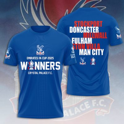 Crystal Palace FC Performance Champion 2025 Unisex Performance T-Shirt GNS1431