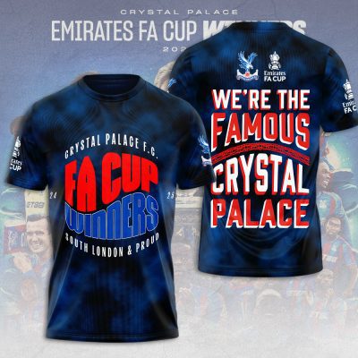 Crystal Palace FC Performance Champion 2025 Unisex Performance T-Shirt GNS1436