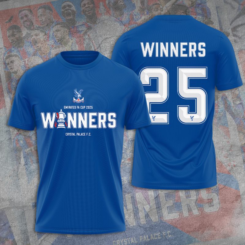 Crystal Palace FC Performance Champion 2025 Unisex Performance T-Shirt GNS1438