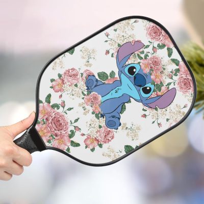 Cute Stitch Personalized Pickleball Paddle