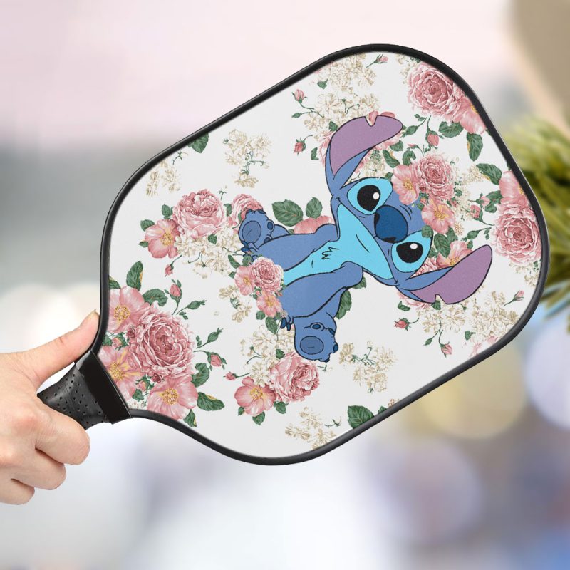 Cute Stitch Personalized Pickleball Paddle