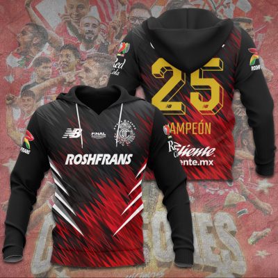 Deportivo Toluca FC Champion 2025 Unisex Performance Hoodie GNS1542