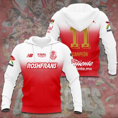 Deportivo Toluca FC Champion 2025 Unisex Performance Hoodie GNS1545