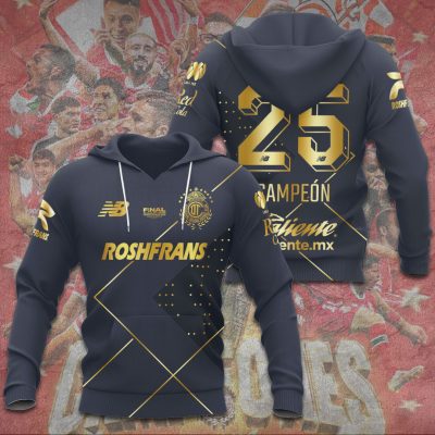 Deportivo Toluca FC Champion 2025 Unisex Performance Hoodie GNS1548