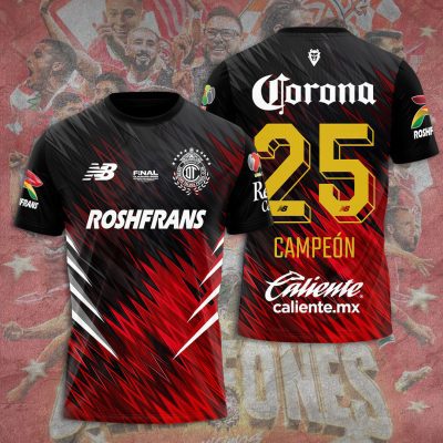 Deportivo Toluca FC Performance Champion 2025 Unisex Performance T-Shirt GNS1019