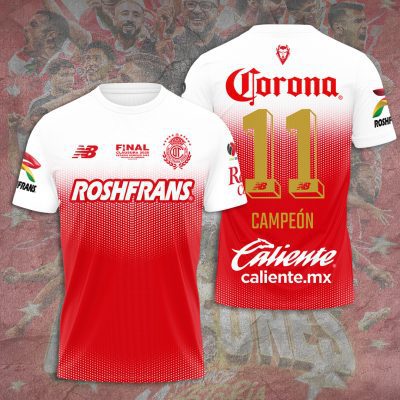 Deportivo Toluca FC Performance Champion 2025 Unisex Performance T-Shirt GNS1024