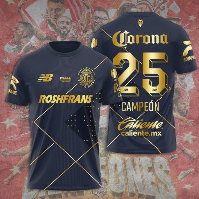 Deportivo Toluca FC Performance Champion 2025 Unisex Performance T-Shirt GNS1031