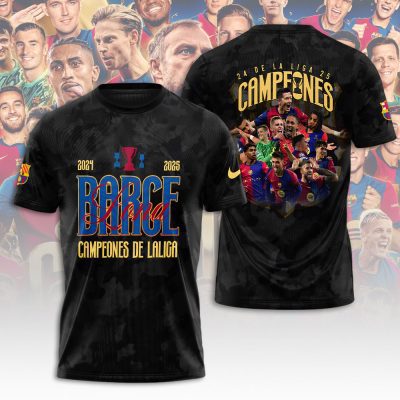 FC Barcelona Performance Champion 2025 Unisex Performance T-Shirt GNS1409