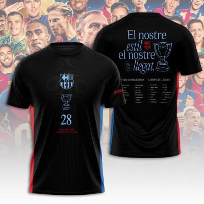 FC Barcelona Performance Champion 2025 Unisex Performance T-Shirt GNS1410