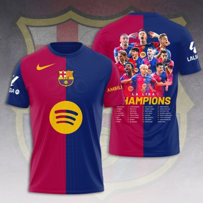 FC Barcelona Performance Champion 2025 Unisex Performance T-Shirt GNS1464