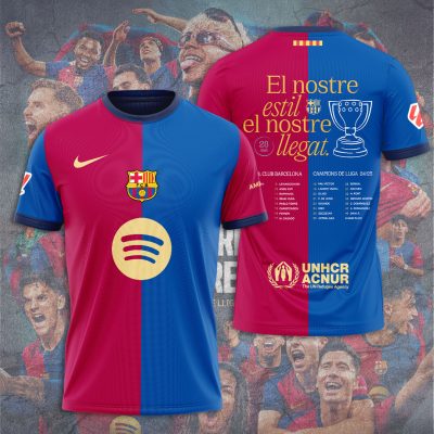 FC Barcelona Performance Champion 2025 Unisex Performance T-Shirt GNS1470