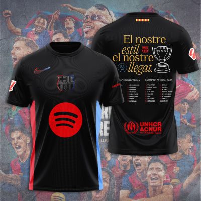 FC Barcelona Performance Champion 2025 Unisex Performance T-Shirt GNS1474