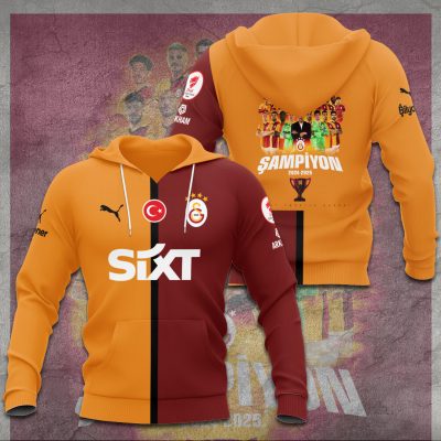 Galatasaray S.K. Champion 2025 Unisex Performance Hoodie GNS1760