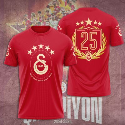 Galatasaray S.K. Performance Champion 2025 Unisex Performance T-Shirt GNS1133