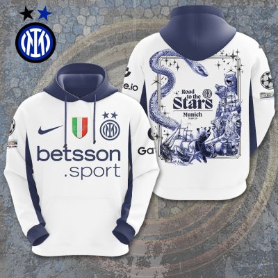Inter Milan FC Champion 2025 Unisex Performance Hoodie GNS1770