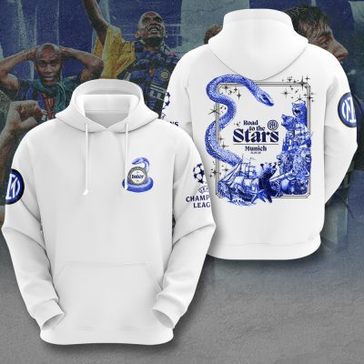 Inter Milan FC Champion 2025 Unisex Performance Hoodie GNS1775