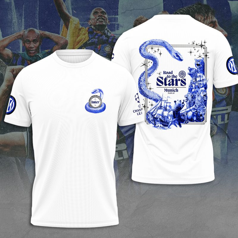 Inter Milan FC Performance Champion 2025 Unisex Performance T-Shirt GNS1514