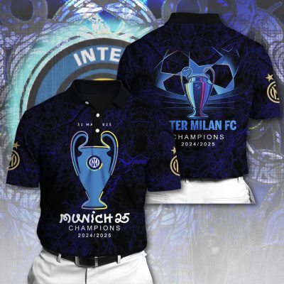 Inter Milan FC Polo Shirt GNS1801