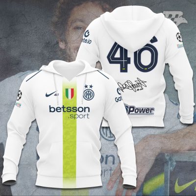 Inter Milan FC x Valentino Rossi Champion 2025 Unisex Performance Hoodie GNS1755