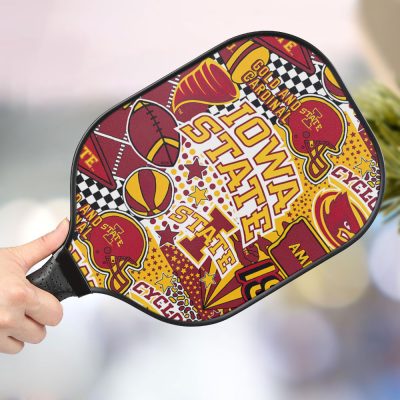 Iowa State Cyclones Personalized Pickleball Paddle