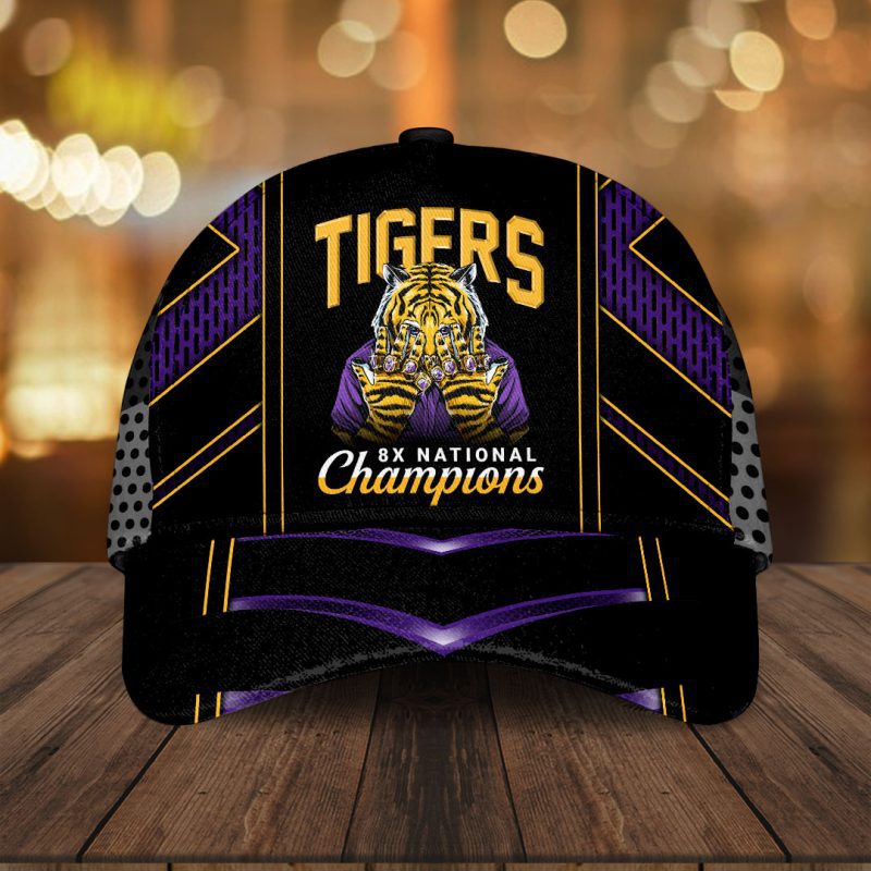 LSU Tigers Baseball NCAA National Champion 2025 College World Series Winner Classic Cap GNC6037