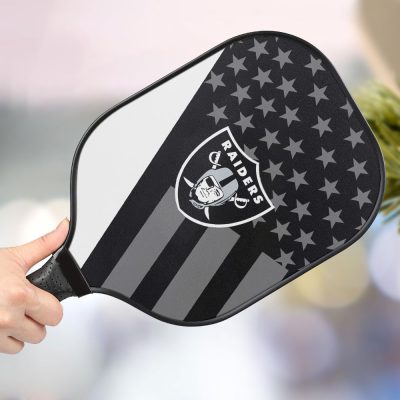 Las Vegas Raiders Personalized Pickleball Paddle