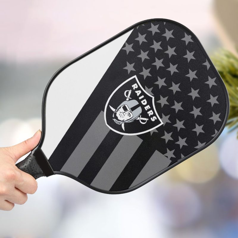 Las Vegas Raiders Personalized Pickleball Paddle