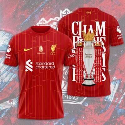 Liverpool FC Performance Champion 2025 Unisex Performance T-Shirt GNS1023