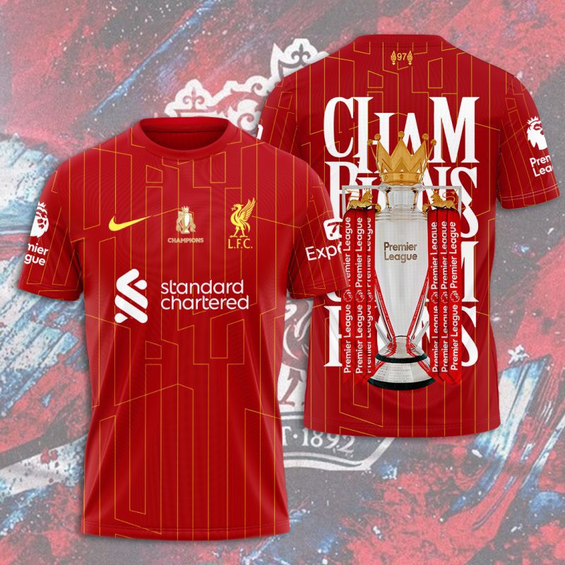 Liverpool FC Performance Champion 2025 Unisex Performance T-Shirt GNS1023