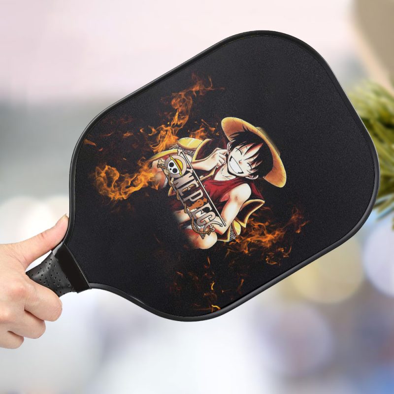 Luffy One Piece Personalized Pickleball Paddle