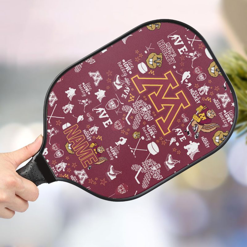 Minnesota Golden Gophers Personalized Pickleball Paddle
