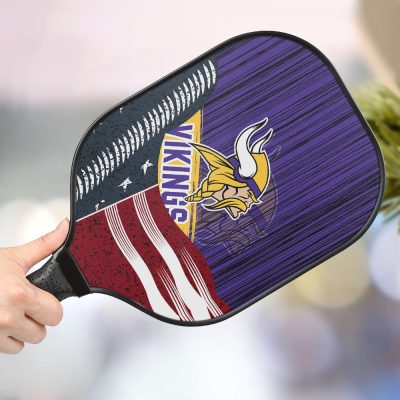 Minnesota Vikings Personalized Pickleball Paddle