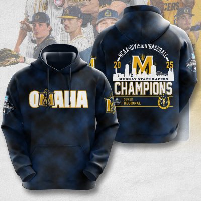 Murray State Racers Baseball Unisex Performance Hoodie GNT6068