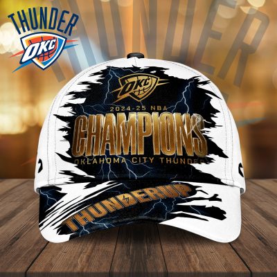 Oklahoma City Thunder NBA Final Champion 2025 Classic Cap  BGN1001