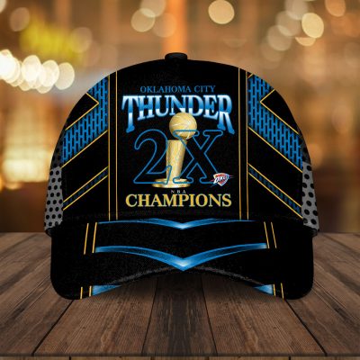 Oklahoma City Thunder NBA Final Champion 2025 Classic Cap  BGN1009