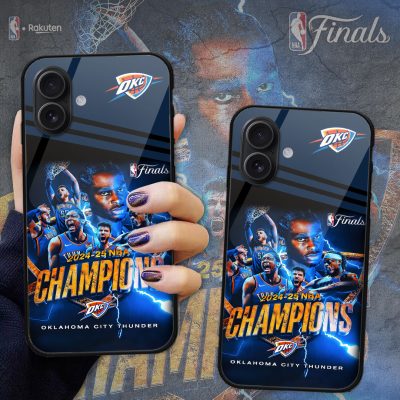 Oklahoma City Thunder NBA Final Champion 2025 Phone Case  BGN1016