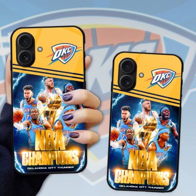 Oklahoma City Thunder NBA Final Champion 2025 Phone Case  BGN1018