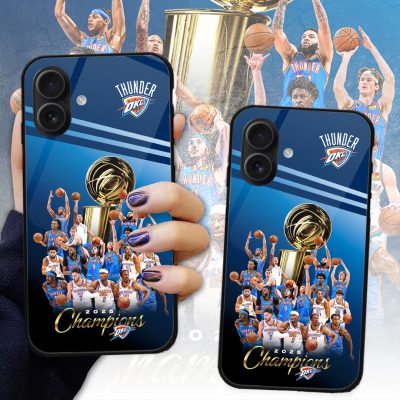 Oklahoma City Thunder NBA Final Champion 2025 Phone Case  BGN1023