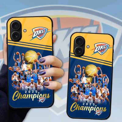 Oklahoma City Thunder NBA Final Champion 2025 Phone Case  BGN1038