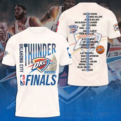 Oklahoma City Thunder NBA Final Champion 2025 Unisex Performance T-Shirt BGN1030