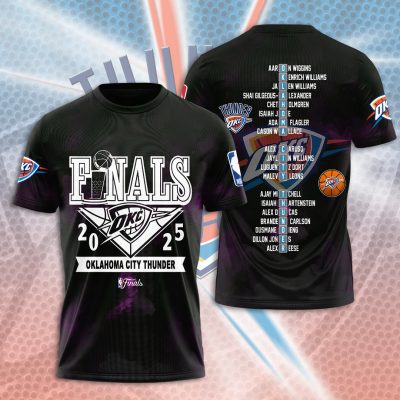 Oklahoma City Thunder NBA Final Champion 2025 Unisex Performance T-Shirt BGN1036