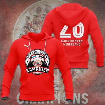 PSV Eindhoven Champion 2025 Unisex Performance Hoodie GNS1671