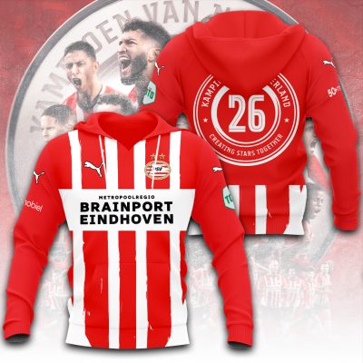 PSV Eindhoven Champion 2025 Unisex Performance Hoodie GNS1673