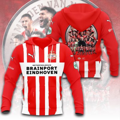 PSV Eindhoven Champion 2025 Unisex Performance Hoodie GNS1676