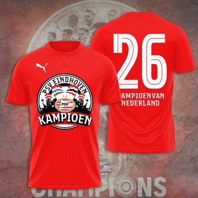 PSV Eindhoven Performance Champion 2025 Unisex Performance T-Shirt GNS1308